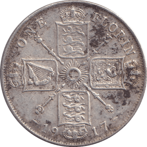 1917 SHILLING ( FINE ) - SHILLING - Cambridgeshire Coins