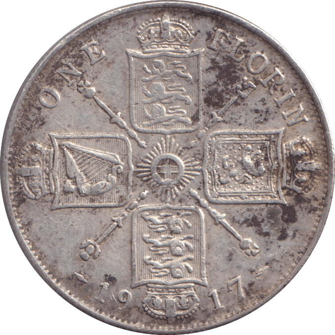 1917 SHILLING ( FINE ) - SHILLING - Cambridgeshire Coins