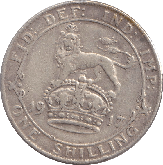 1917 SHILLING ( GF ) - SHILLING - Cambridgeshire Coins