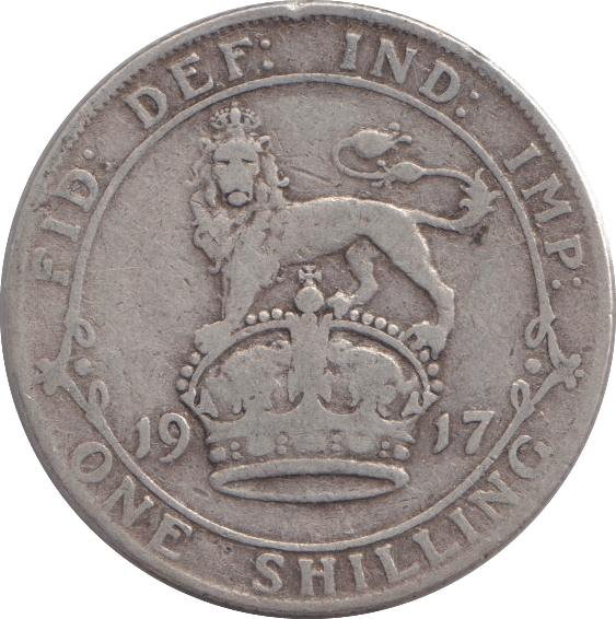 1917 SHILLING ( GF ) - SHILLING - Cambridgeshire Coins