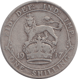 1917 SHILLING ( GF ) - SHILLING - Cambridgeshire Coins