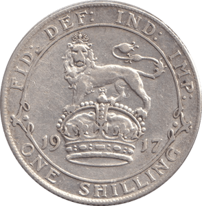 1917 SHILLING ( GF ) - SHILLING - Cambridgeshire Coins