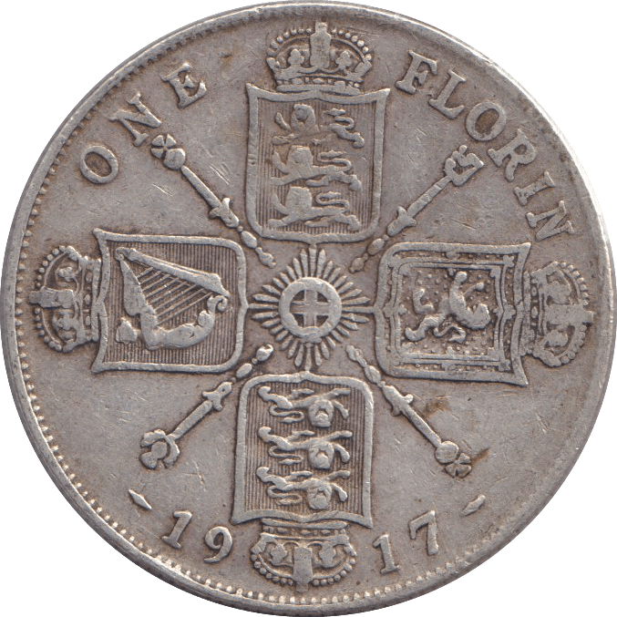1917 SHILLING ( GF ) - SHILLING - Cambridgeshire Coins