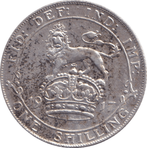 1917 SHILLING ( GVF ) - SHILLING - Cambridgeshire Coins