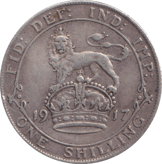 1917 SHILLING ( VF ) - SHILLING - Cambridgeshire Coins