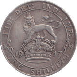 1917 SHILLING ( VF ) - SHILLING - Cambridgeshire Coins