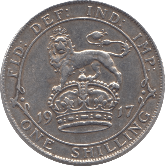 1917 SHILLING ( VF ) - SHILLING - Cambridgeshire Coins