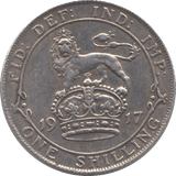 1917 SHILLING ( VF ) - SHILLING - Cambridgeshire Coins