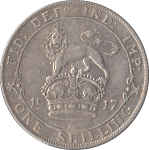 1917 SHILLING ( VF ) - Shilling - Cambridgeshire Coins