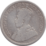 1917 SILVER 10 CENTS CANADA - SILVER WORLD COINS - Cambridgeshire Coins