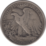 1917 SILVER HALF DOLLAR USA - SILVER WORLD COINS - Cambridgeshire Coins