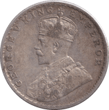 1917 SILVER ONE RUPEE INDIA - SILVER WORLD COINS - Cambridgeshire Coins
