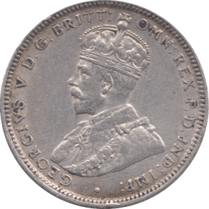 1917 SILVER ONE SHILLING AUSTRALIA - SILVER WORLD COINS - Cambridgeshire Coins