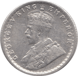 1917 SILVER QUARTER RUPEE INDIA - SILVER WORLD COINS - Cambridgeshire Coins