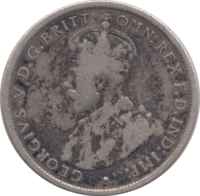 1917 SILVER SHILLING AUSTRALIA - SHILLING - Cambridgeshire Coins