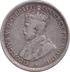 1917 SILVER SIXPENCE AUSTRALIA - SILVER WORLD COINS - Cambridgeshire Coins