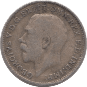 1917 SILVER THREEPENCE ( FINE ) - Threepence - Cambridgeshire Coins