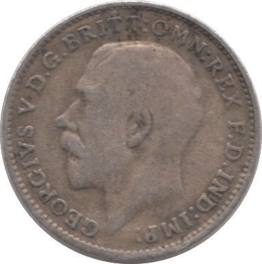 1917 SILVER THREEPENCE ( FINE ) - Threepence - Cambridgeshire Coins