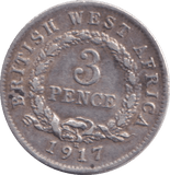 1917 SILVER THREEPENCE SOUTH AFRICA - SILVER WORLD COINS - Cambridgeshire Coins
