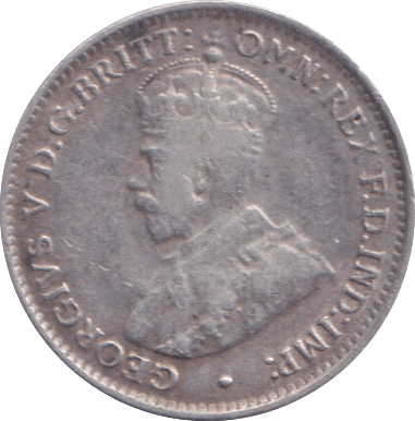 1917 SILVER THREEPENCE SOUTH AFRICA - SILVER WORLD COINS - Cambridgeshire Coins