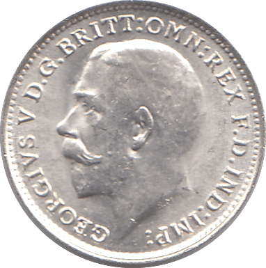 1917 SILVER THREEPENCE ( UNC ) - THREEPENCE - Cambridgeshire Coins