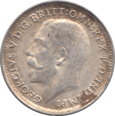 1917 SILVER THREEPENCE ( UNC ) - THREEPENCE - Cambridgeshire Coins