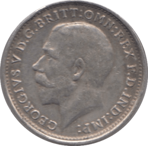 1917 SILVER THREEPENCE ( VF ) - Threepence - Cambridgeshire Coins