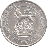 1917 SIXPENCE ( AUNC ) - SIXPENCE - Cambridgeshire Coins