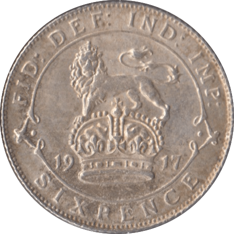 1917 SIXPENCE ( AUNC ) - Sixpence - Cambridgeshire Coins