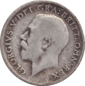 1917 SIXPENCE ( FINE ) - SIXPENCE - Cambridgeshire Coins