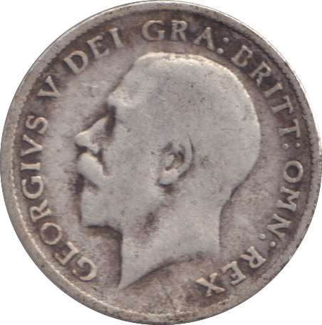 1917 SIXPENCE ( FINE ) - SIXPENCE - Cambridgeshire Coins