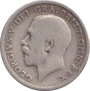 1917 SIXPENCE ( FINE ) - WORLD COINS - Cambridgeshire Coins