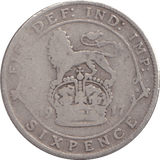 1917 SIXPENCE ( FINE ) - WORLD COINS - Cambridgeshire Coins