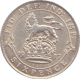 1917 SIXPENCE ( VF ) - SIXPENCE - Cambridgeshire Coins