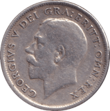 1917 SIXPENCE ( VF ) - SIXPENCE - Cambridgeshire Coins