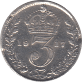 1917 THREEPENCE ( FINE ) - THREEPENCE - Cambridgeshire Coins