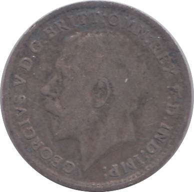 1917 THREEPENCE ( FINE ) - THREEPENCE - Cambridgeshire Coins