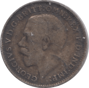 1917 THREEPENCE ( FINE ) - THREEPENCE - Cambridgeshire Coins