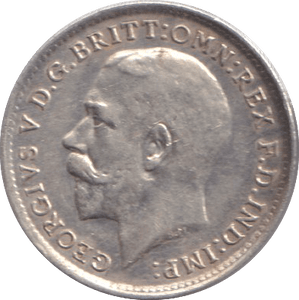 1917 THREEPENCE ( GVF ) - THREEPENCE - Cambridgeshire Coins