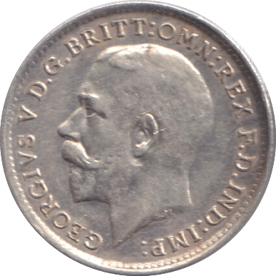 1917 THREEPENCE ( GVF ) - THREEPENCE - Cambridgeshire Coins