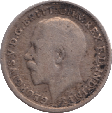 1917 THREEPENCE ( NF ) - THREEPENCE - Cambridgeshire Coins