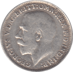 1917 THREEPENCE ( VF ) - THREEPENCE - Cambridgeshire Coins