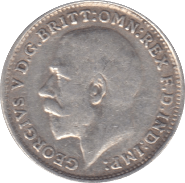 1917 THREEPENCE ( VF ) - THREEPENCE - Cambridgeshire Coins