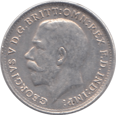 1917 THREEPENCE ( VF ) - THREEPENCE - Cambridgeshire Coins