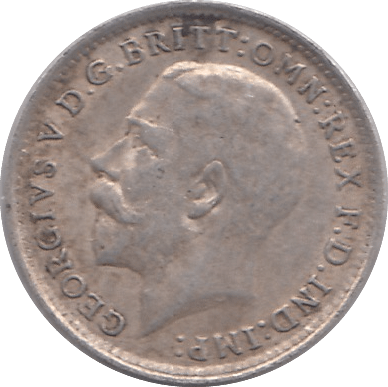 1917 THREEPENCE ( VF ) - THREEPENCE - Cambridgeshire Coins