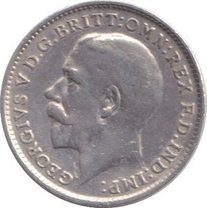 1917 THREEPENCE ( VF ) - THREEPENCE - Cambridgeshire Coins