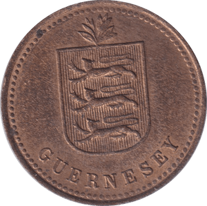 1918 4 DOUBLES GUERNESEY - WORLD COINS - Cambridgeshire Coins