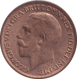 1918 FARTHING ( AUNC ) - FARTHING - Cambridgeshire Coins