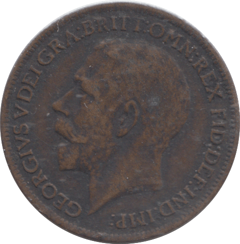 1918 FARTHING ( GF ) - FARTHING - Cambridgeshire Coins