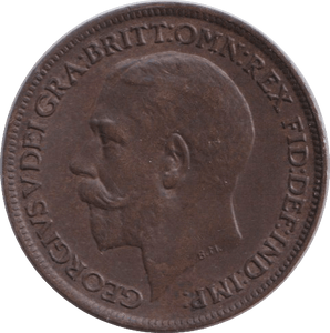 1918 FARTHING ( GF ) - FARTHING - Cambridgeshire Coins